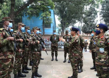বিভিন্ন বাহিনীর সঙ্গে ইসির ‘আইন-শৃঙ্খলা’ বৈঠক চলছে
