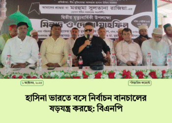 হাসিনা ভারতে বসে নির্বাচন বানচালের ষড়যন্ত্র করছে: বিএনপি