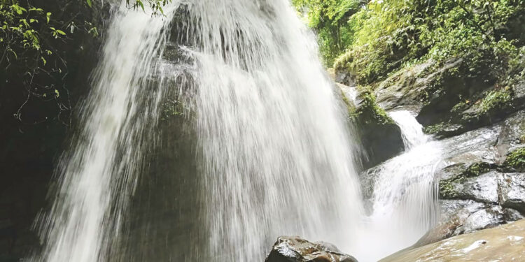 সাজেকে যাওয়ার পথে ঘুরে আসুন নয়নাভিরাম এই ঝরনাটি থেকে