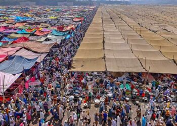 টঙ্গীতে ৫ দিনের জোড় ইজতেমা শুরু আজ