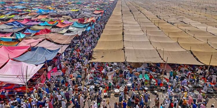 টঙ্গীতে ৫ দিনের জোড় ইজতেমা শুরু আজ