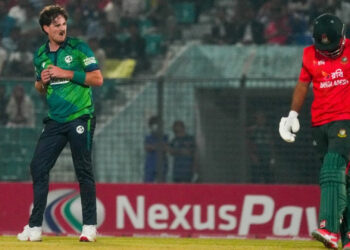 লিটনদের ধরাশায়ী করে প্রথম টি-টোয়েন্টিতে আয়ারল্যান্ডের বড় জয়