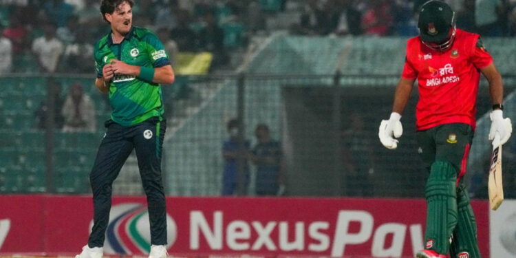 লিটনদের ধরাশায়ী করে প্রথম টি-টোয়েন্টিতে আয়ারল্যান্ডের বড় জয়