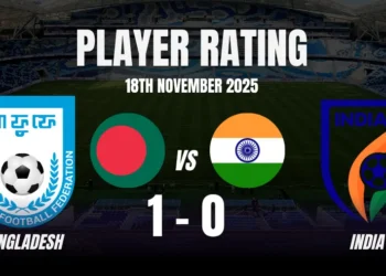 ভারতকে হারিয়ে ফিফা র‍্যাঙ্কিংয়ে ৩ ধাপ এগোলো বাংলাদেশ