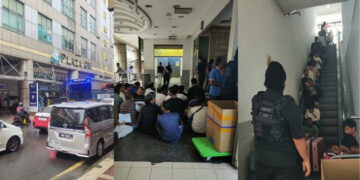 কুয়ালালামপুরে শপিং মলে সাঁড়াশি অভিযান, বাংলাদেশিসহ আটক ১২৪