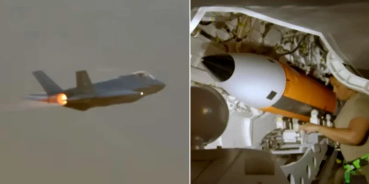 ওয়ারহেডবিহীন পারমাণবিক বোমার সফল পরীক্ষা, যোগ দেয় অত্যাধুনিক মার্কিন যুদ্ধবিমান