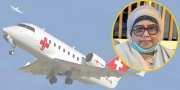 খালেদা জিয়াকে লন্ডন নিতে জার্মানি থেকে আসছে এয়ার অ্যাম্বুলেন্স