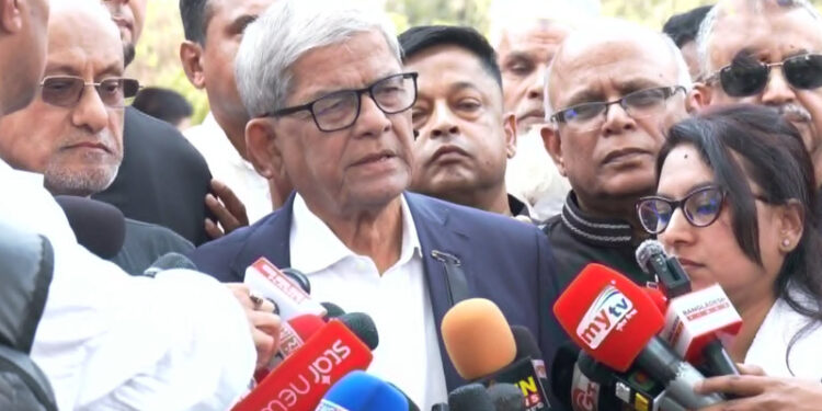 পিলখানা হত্যাকাণ্ড বাংলাদেশের ইতিহাসে এক কালো অধ্যায়: মির্জা ফখরুল